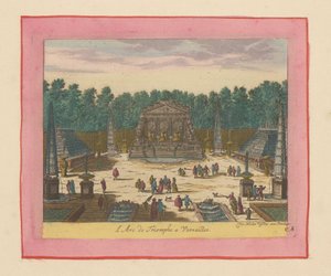 Triumphbogen in den Gärten von Versailles door Willem Swidde