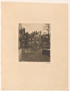Groenendaal in Rotterdam door Willem Witsen (signed by artist)