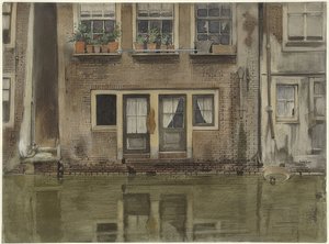 Huis aan een Gracht in Amsterdam