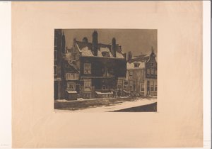 Krom Boomssloot, Amsterdam door Willem Arnoldus Witsen