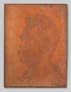 Porträt von Jan Hofker door Willem Witsen