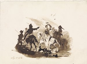 Valkenjacht door Willem de Famars Testas