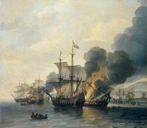 De Slag bij Livorno, 4 maart 1653
