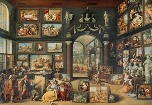 Het atelier van Apelles