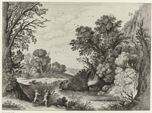 Landschap met Pan en Syrinx