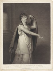 Portret van Johanna Cornelia Ziesenis-Wattier (title on object)
