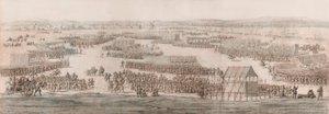 Een Grote Parade op Hounslow Heath