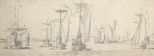 Bezoek van Karel II aan de 