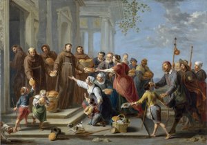 Sint-Antonius van Padua die brood uitdeelt (ca. 1662)