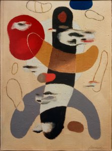 vlammetje door Willi Baumeister