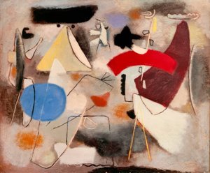 Sarabande door Willi Baumeister