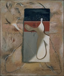 Tennis door Willi Baumeister