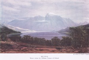 Ben Nevis, uit Britse Avontuur uitgegeven door Collins door Joseph Mallord William Turner