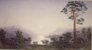 De Begraafplaats van de Hooglanders door Joseph Mallord William Turner