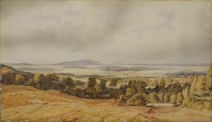 Uitzicht op Broadway Hill, Worcester