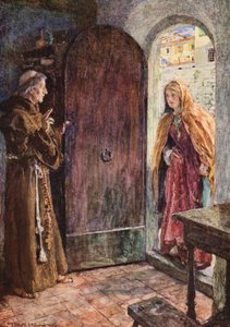 Romeo en Julia: Act II, Scene VI door William (after) Hatherell