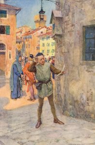 Romeo en Julia van Shakespeare: Act I, Scene II door William (after) Hatherell