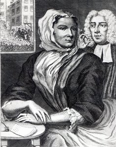 Sarah Malcolm door William (after) Hogarth