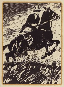 Illustratie voor Herinneringen van een vossenjager door Siegfried Sassoon