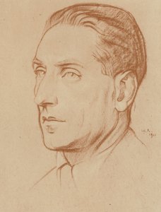 Compton Mackenzie door William (after) Rothenstein
