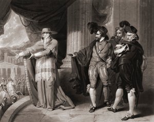 Francisco Jimenez de Cisneros antwoordt de edelen