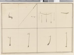 Pagina 36 Inheemse wapens. Ongesigneerd, ongetiteld en ongedateerd door William (attr. to) Hodges