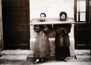 Chinese veroordeelden, ca. 1880 door William (attr. to) Saunders