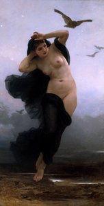 De Nacht door William Adolphe Bouguereau