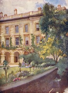 Magdalen College Nieuwe Gebouwen grenzend aan Magdalen bossen