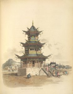 Een pagode of tempel