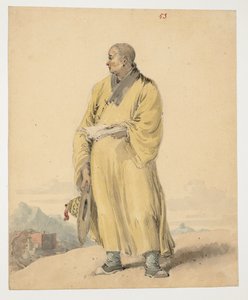 WD 961 f.53, Portret van een Lama, of Bonze