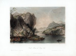 Kolenmijnen bij Ying-Tih, China, c1840 door William Alexander Le Petit