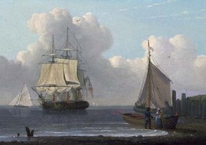 Scheepvaartscène