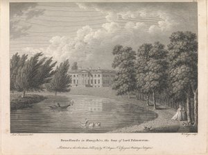 Broadlands in Hampshire, het landgoed van Lord Palmerston (uitgegeven door W. Angus), plaat 1; pagina 42 (Volume One)