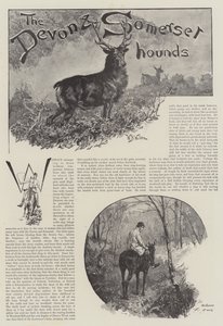 De Devon en Somerset Honden door William Barnes Wollen