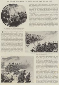 De Gordon Highlanders en hun Dappere Daden uit het Verleden door William Barnes Wollen