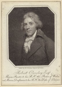 Portret van Robert Cleveley door William Beechey