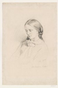 Josephine Butler, vroege feministische activiste door William Bell Scott