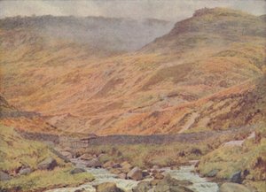 Een uitzicht in de Pennines, 1910 door William Biscombe Gardner