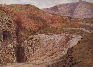 Odin Mijn en Mam Tor, nabij Castleton door William Biscombe Gardner