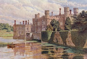 De Westelijke Voorzijde van Leeds Castle
