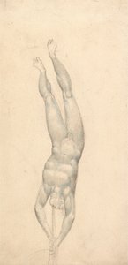Een Engel met een Trompet door William Blake