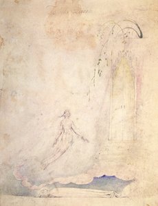 Ontwerp voor toewijding aan de koningin door William Blake