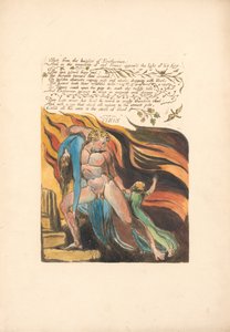Europa. Een Profetie, Plaat 17, Geschoten vanaf de hoogten... (Bentley 18)