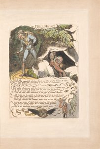 Europa. Een Profetie, Plaat 3, Preludium door William Blake