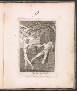 Voor Kinderen. De Poorten van het Paradijs, Plaat 10, Mijn Zoon! mijn Zoon! door William Blake