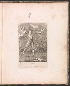 Voor Kinderen. De Poorten van het Paradijs, Plaat 9, "Ach!" door William Blake