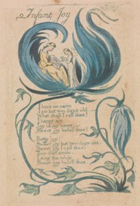 Songs of Innocence and of Experience, Plaat 28, "Infant Joy" (Bentley 25)