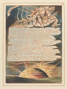 Jeruzalem, Plaat 39, Door Satans Wachters.... door William Blake
