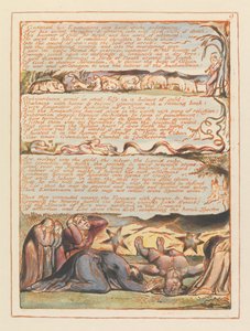 Jeruzalem, Plaat 9, Gecondenseerd zijn Emanaties.... door William Blake